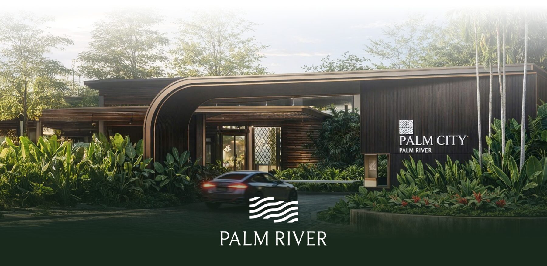 Cổng chào Palm City — Palm River
