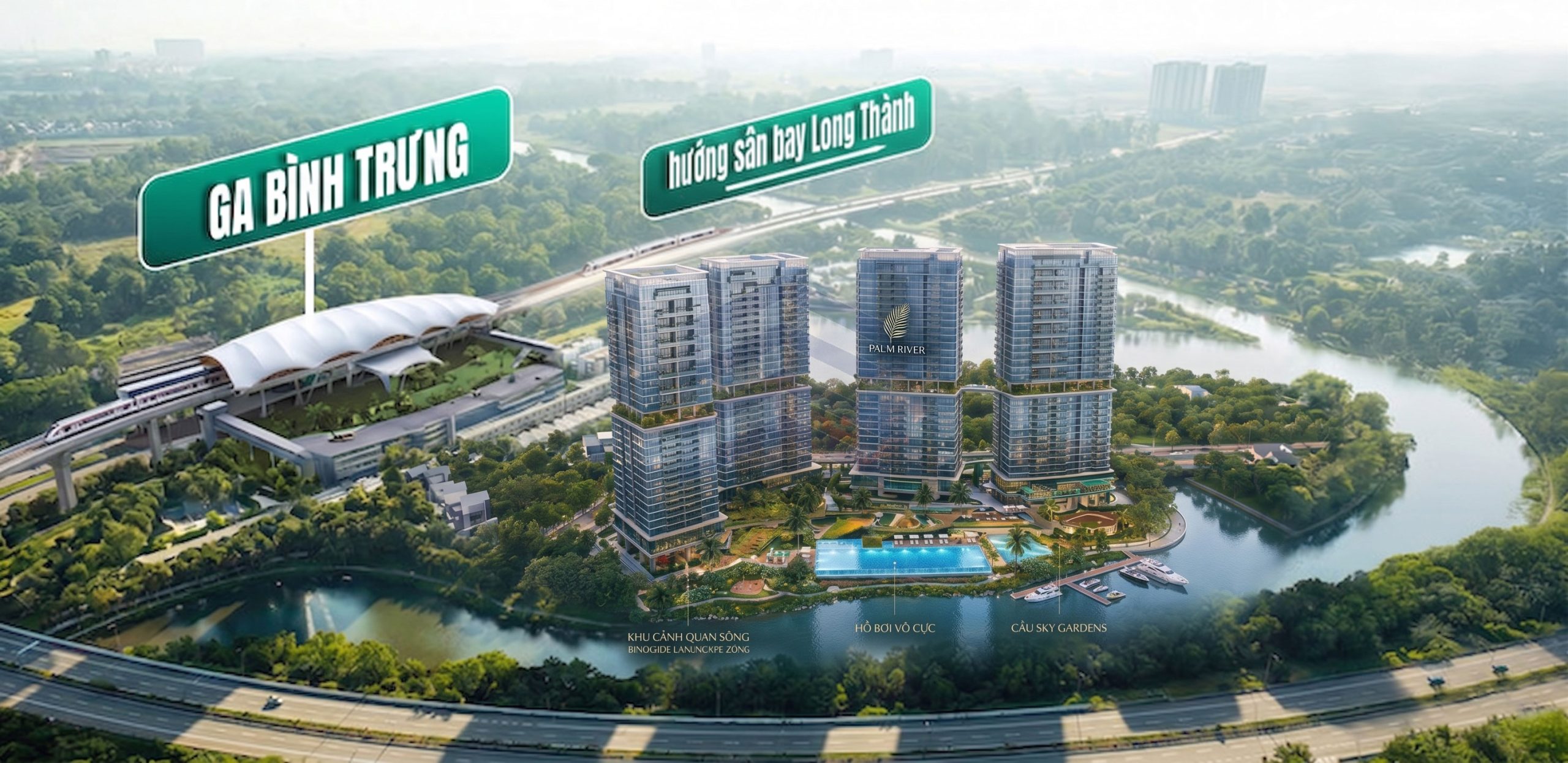 Hạ tầng Metro và tiện ích quanh Palm River